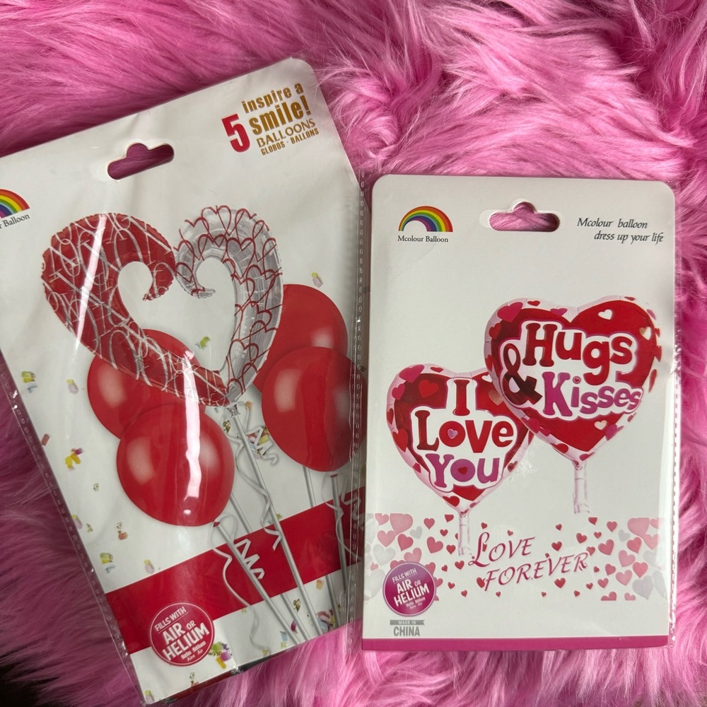 Mcolour ballon heart shape get ‎ for Valentine’s Day